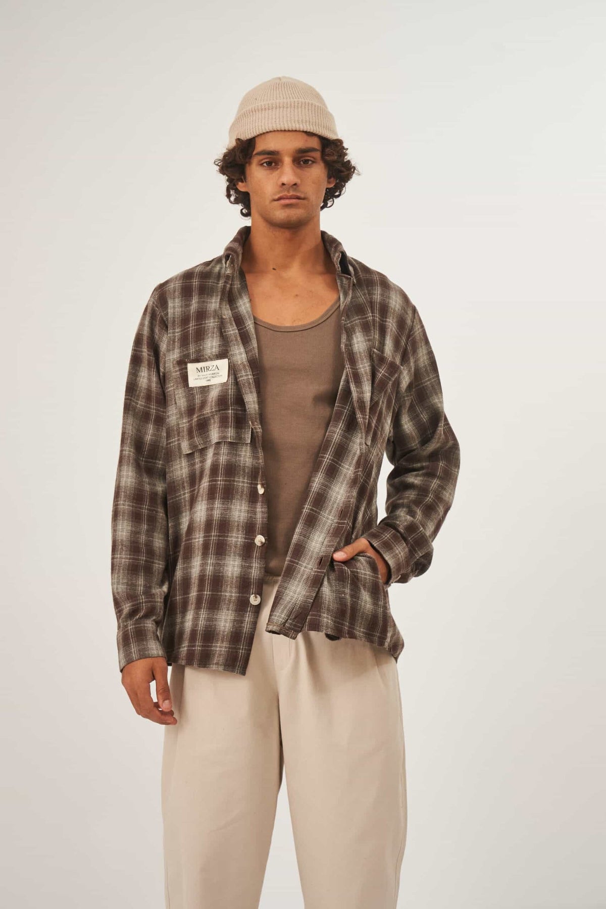 Checked Overshirt