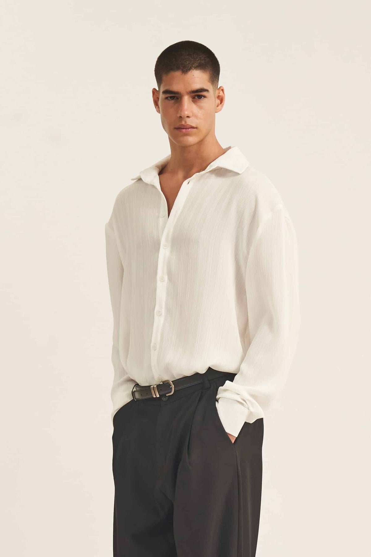Plisse Shirt