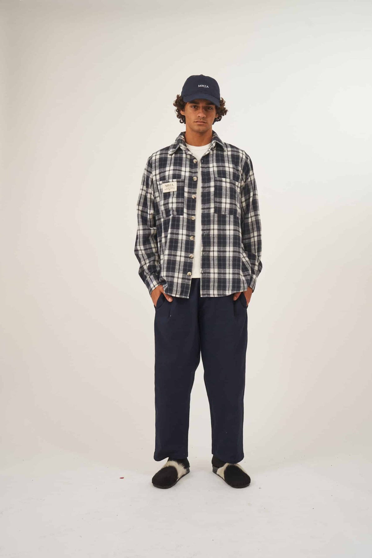 Checked Overshirt