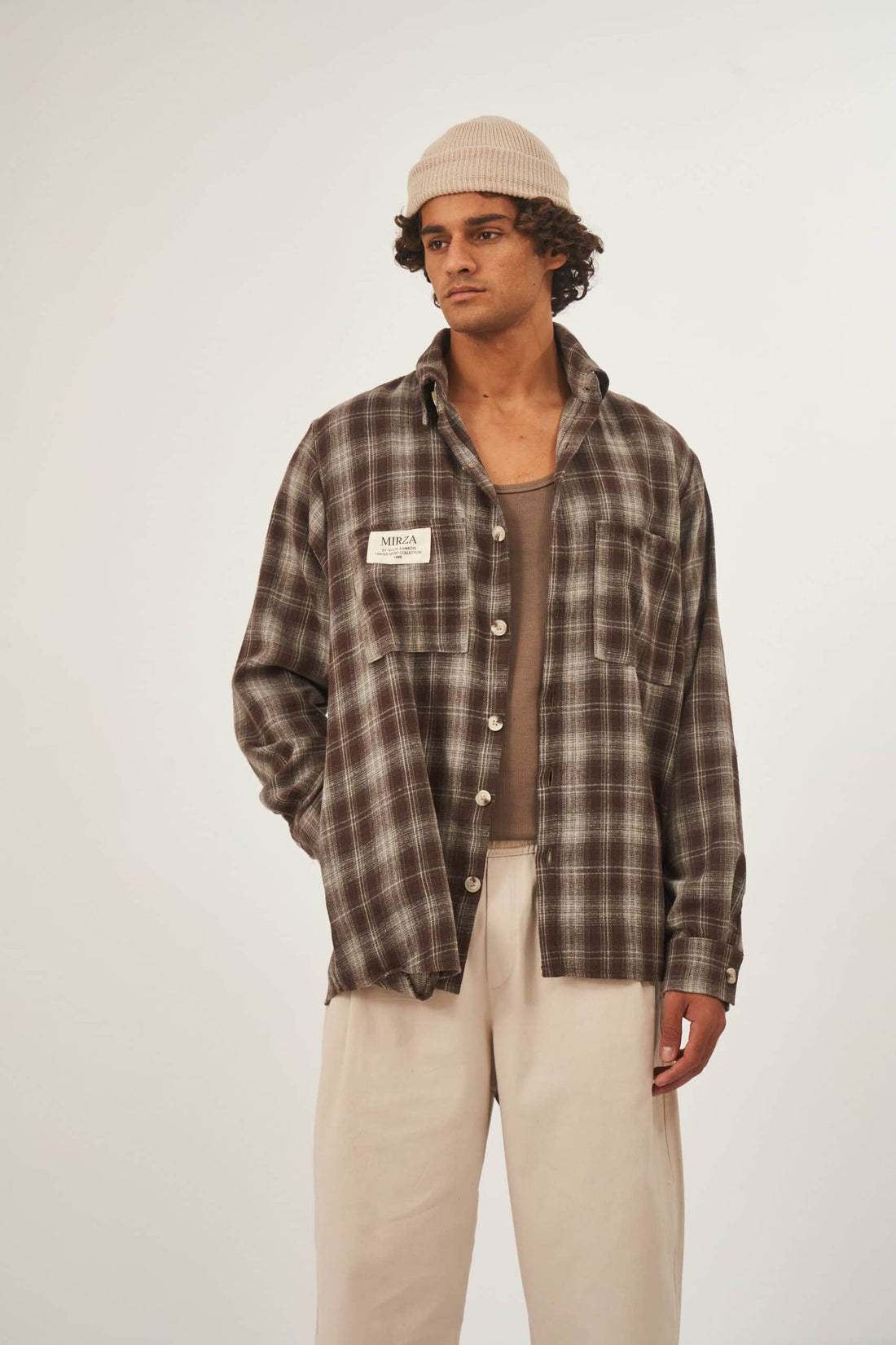 Checked Overshirt
