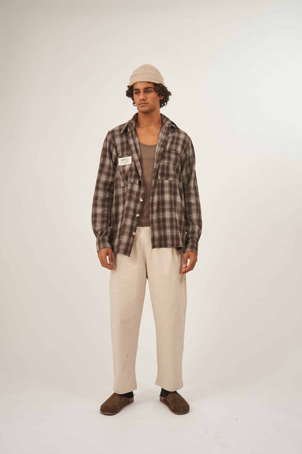 Checked Overshirt