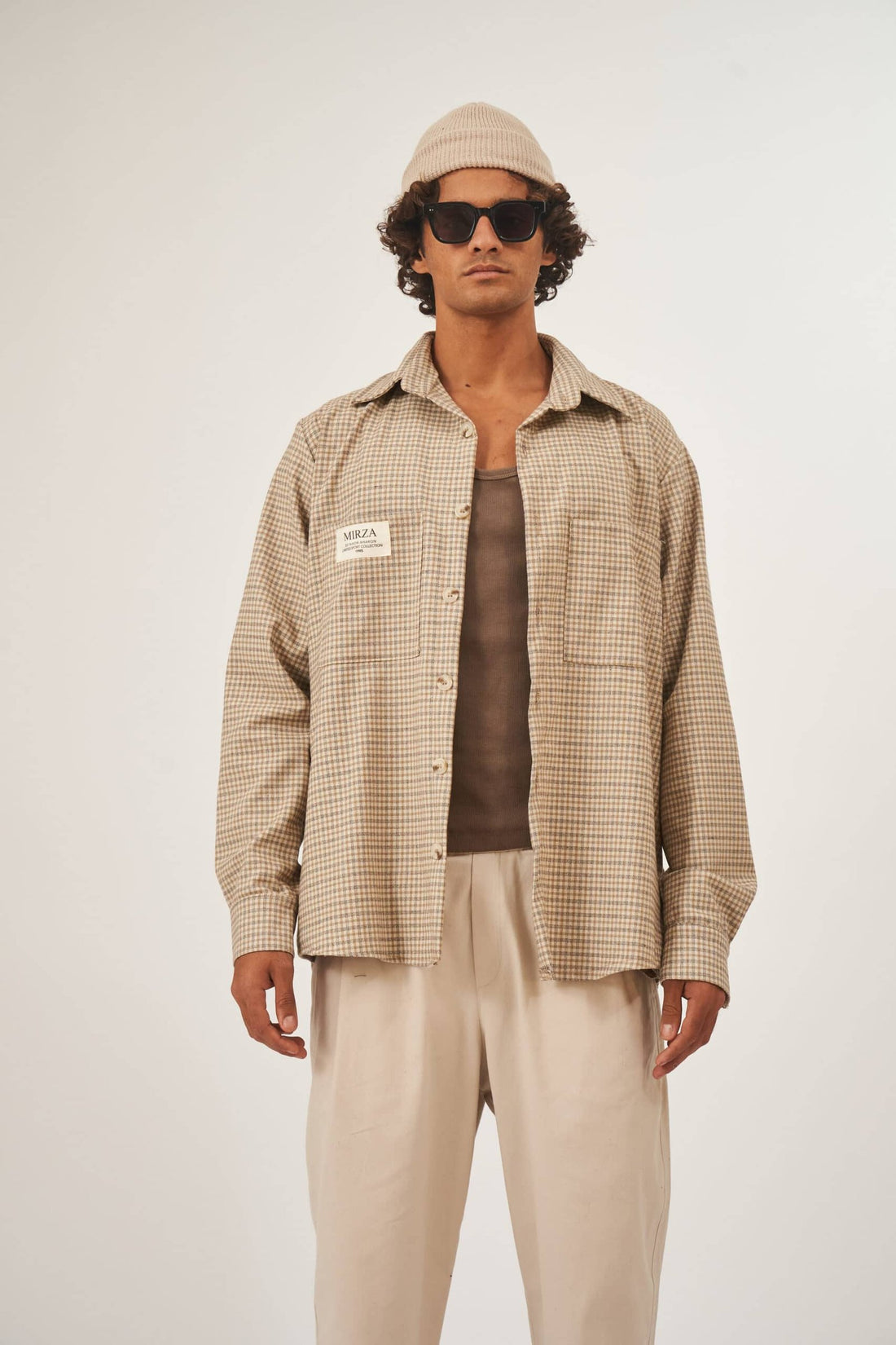 Checked Overshirt